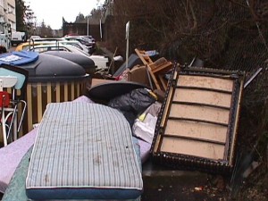 Dépôts sauvages de déchets