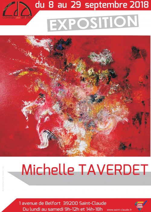 Expo M. Taverdet - Affiche