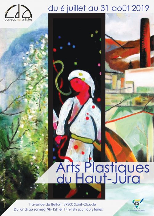 Expo Arts plastiques du Haut-Jura - Affiche