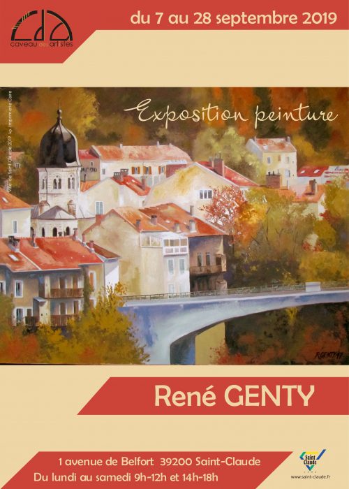 Expo René Genty - Affiche