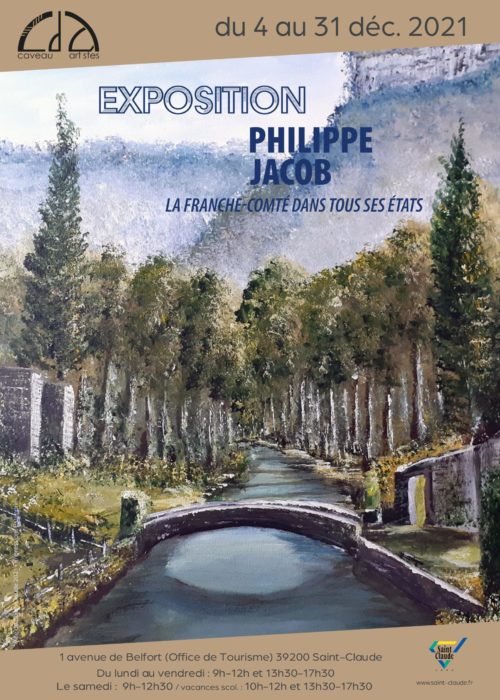 Expo Philippe Jacob - Affiche