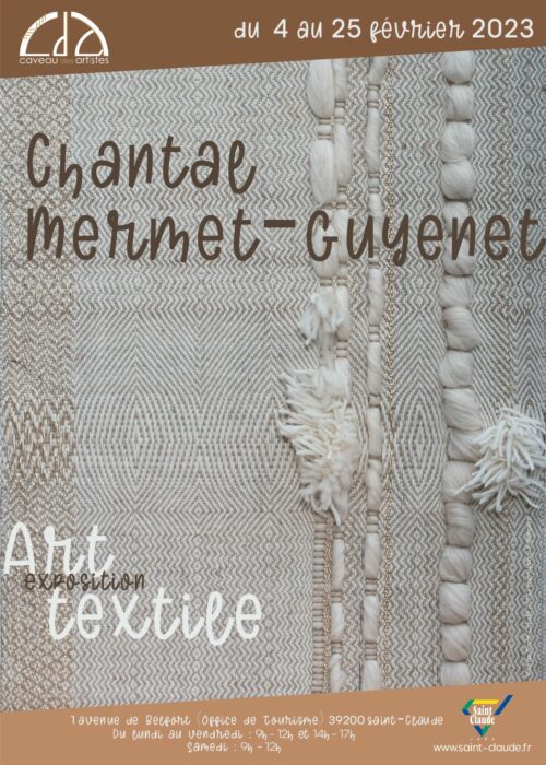 Expo Caveau des artistes - Chantal Mermet-Guyenet - Affiche