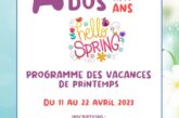 Aventure Ados : programme des vacances de printemps