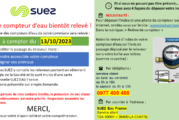 VOTRE COMPTEUR D’EAU BIENTÔT RELEVÉ