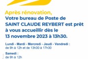 RÉOUVERTURE DE VOTRE BUREAU DE POSTE