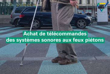 Achat de télécommandes des systèmes sonores aux feux piétons