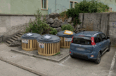 Fermeture temporaire des conteneurs de la place des Carmes