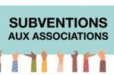ASSOCIATIONS : FAITES VOTRE DEMANDE DE SUBVENTION POUR 2026