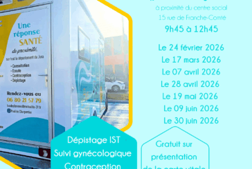 Le Bus Santé des Femmes à Saint-Claude