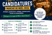 Appel à candidatures – Marché de Noël 2026 à Saint-Claude