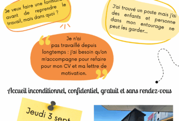Parlons emploi – Van présent au marché du 3 septembre
